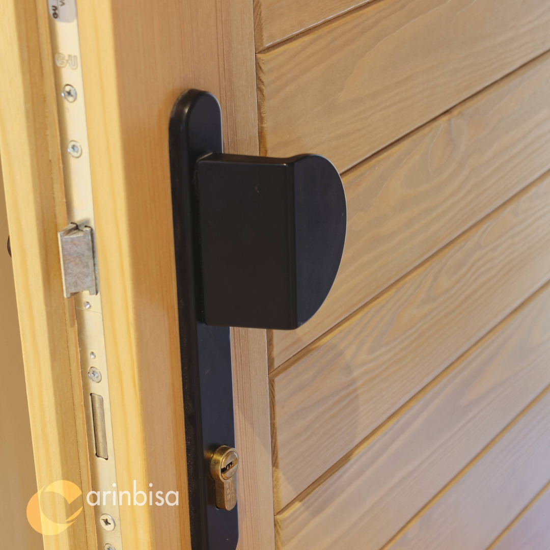 Traditional shutters and wood carpentry in mountain home