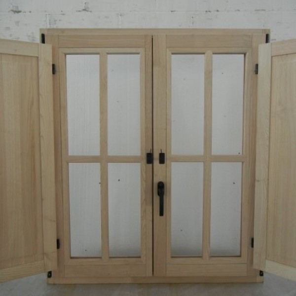 Contraventanas :: CARINBISA Fabricante nacional ventana madera y madera  aluminio. Carpinteria industrial y domestica